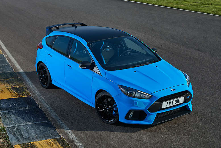 Ford Focus RS, Draufsicht