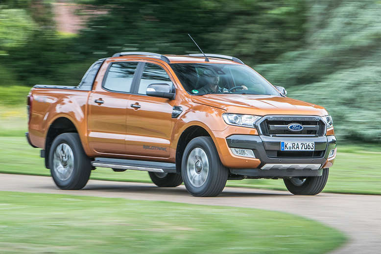 Ford Ranger, Fahrtaufnahme