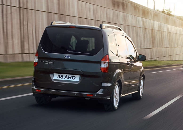 Ford Tourneo Courier, Heck