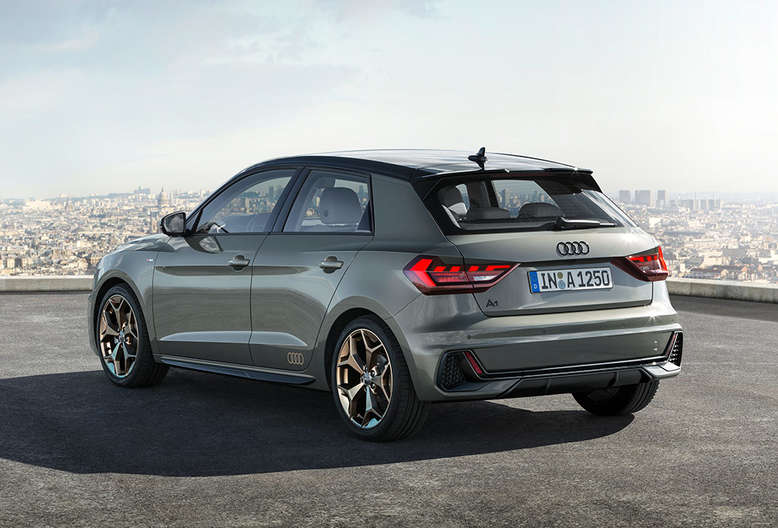 Audi A1, Heck