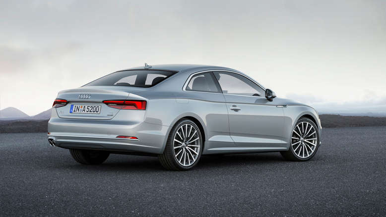 Audi A5 Coupé, Heck