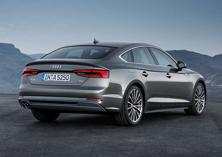 Audi A5 Sportback, Heck