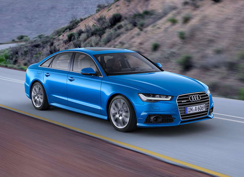 Audi A6, Fahrtaufnahme