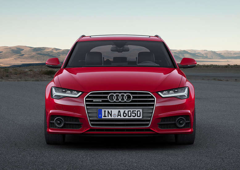 Audi A6 Avant, Front