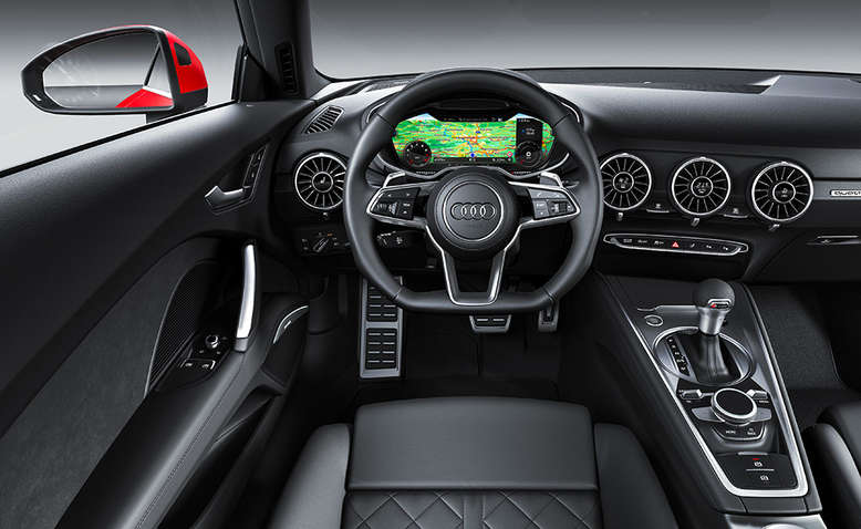 Audi TT Coupé, Cockpit