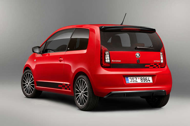 Skoda Citigo Montecarlo, seitliches Heck