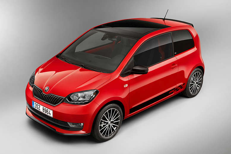 Skoda Citigo Montecarlo, Draufsicht