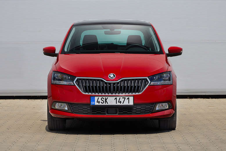 Skoda Fabia, Front