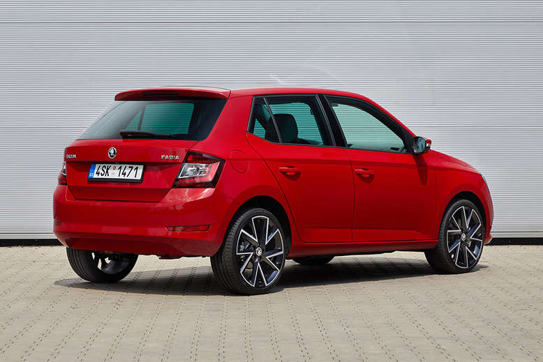 Skoda Fabia, seitliches Heck