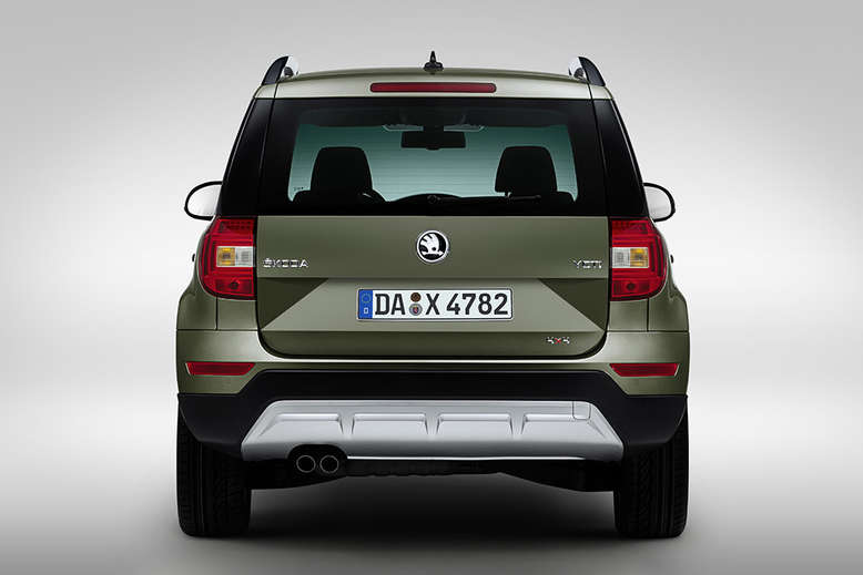 Skoda Yeti, Heck