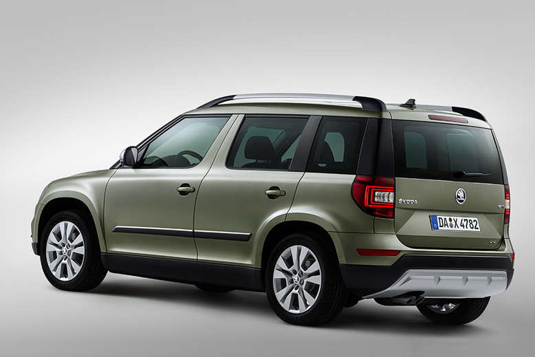 Skoda Yeti, Seitenansicht 