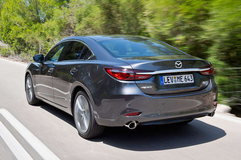 Mazda 6, seitliches Heck