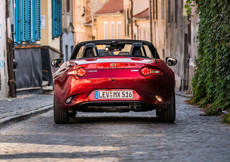 Mazda MX 5, Heck