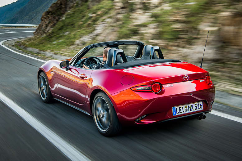 Mazda MX 5, Draufsicht