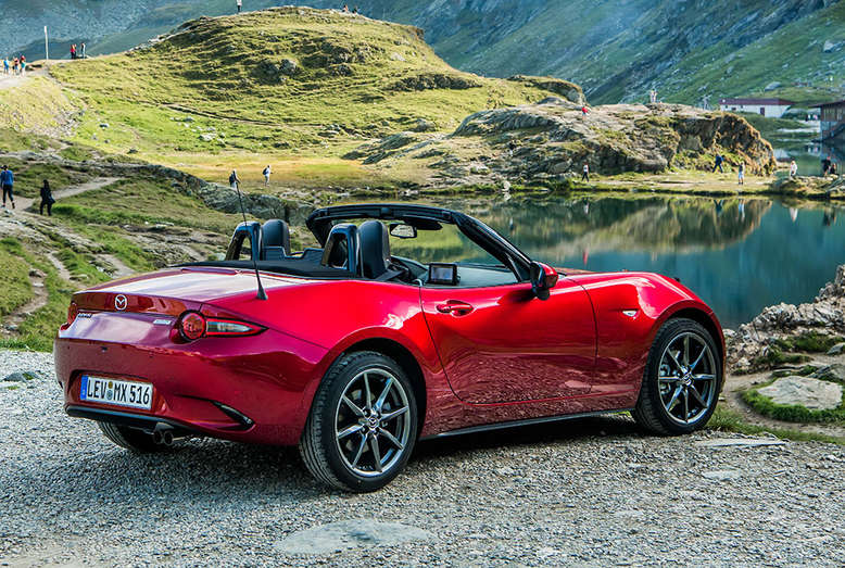 Mazda MX 5, seitliches Heck