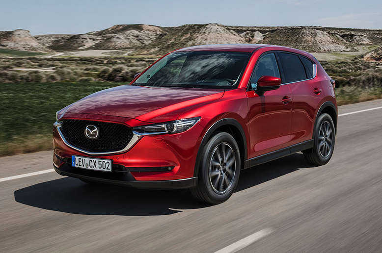 Mazda CX-5, Fahrtaufnahme