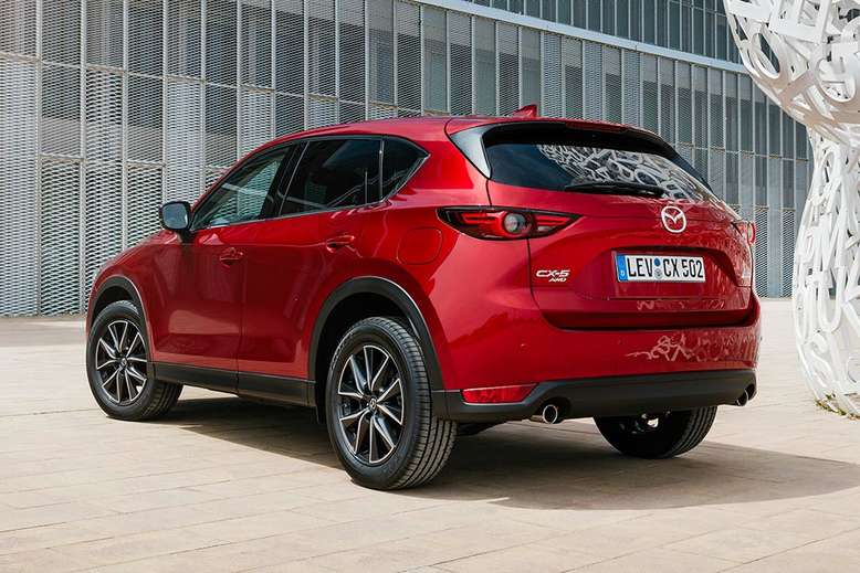 Mazda CX-5, seitliches Heck