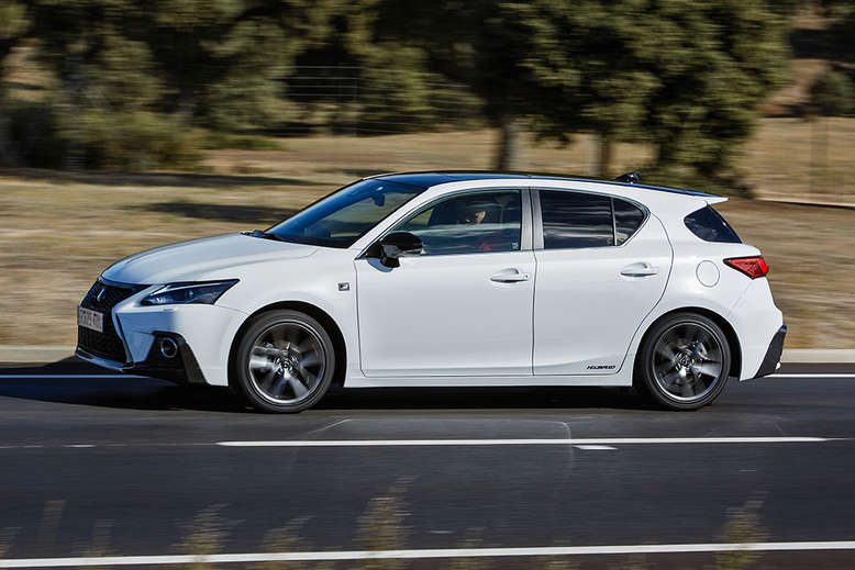 Lexus CT, Seitenansicht