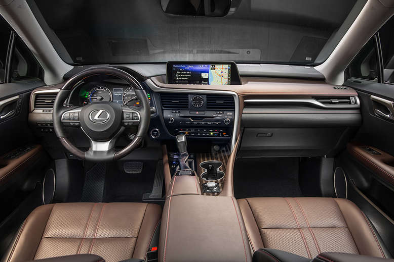 Lexus RX 350f, Cockpit