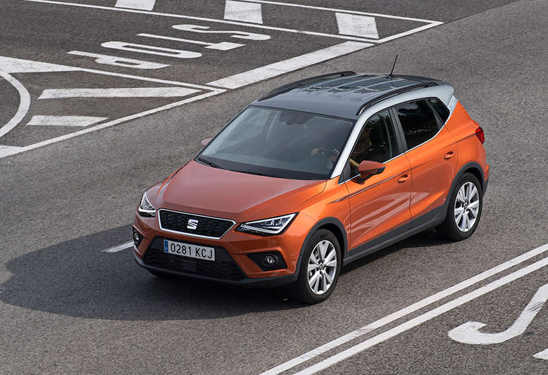 Seat Arona, Fahrtaufnahme