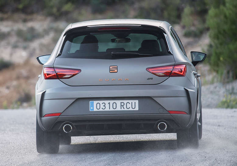 Seat Leon Cupra, Heck