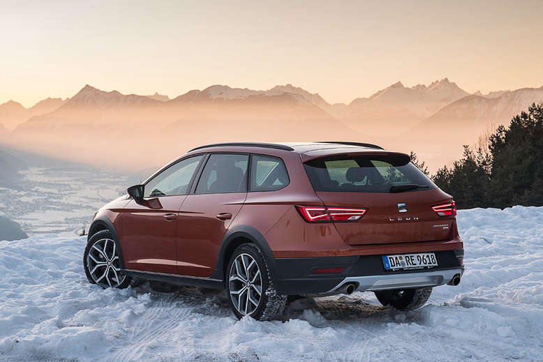 Seat Leon X-Perience, seitliches Heck