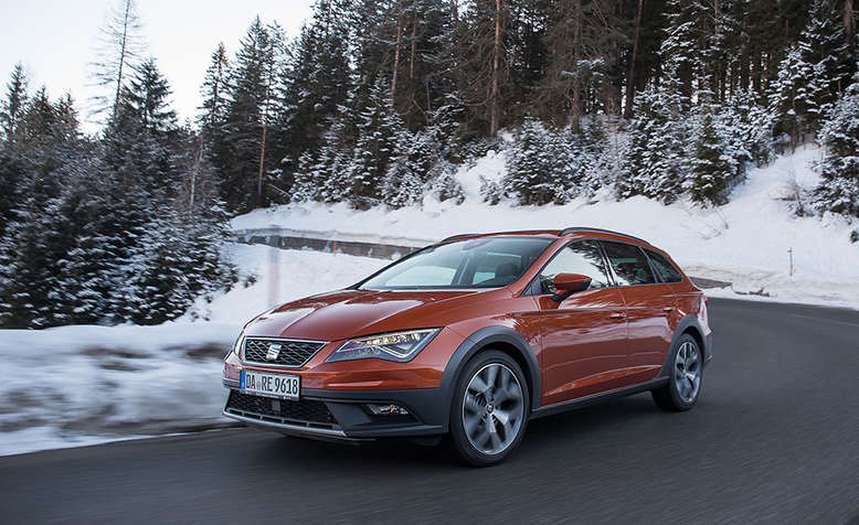 Seat Leon X-Perience, Fahrtaufnahme