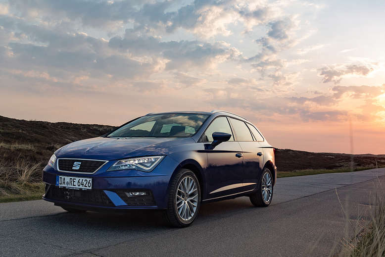 Seat Leon ST, Fahrtaufnahme