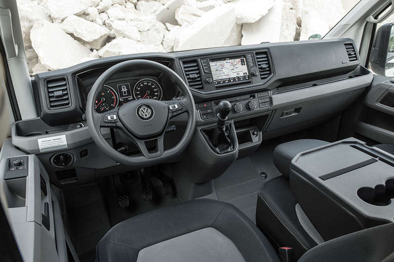 VW Crafter, Cockpit