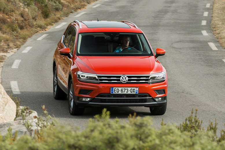 VW Tiguan Allspace, Front