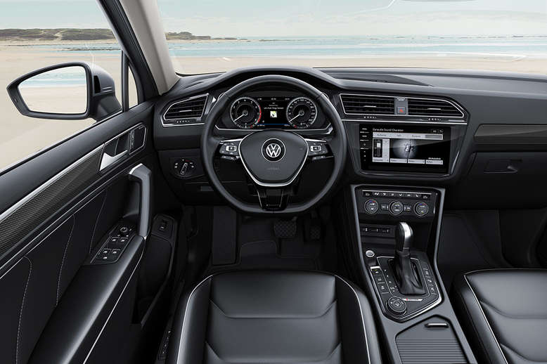 VW Tiguan Allspace, Cockpit