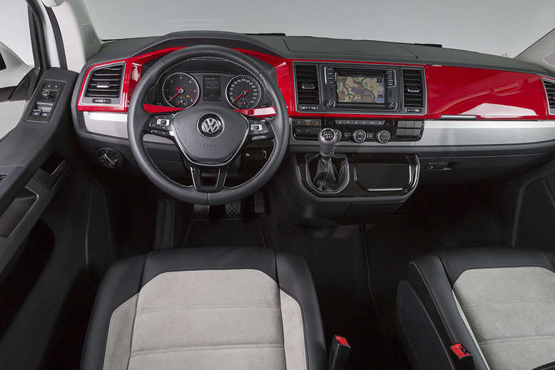 VW Transporter, Cockpit