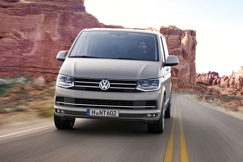 VW Transporter, Front