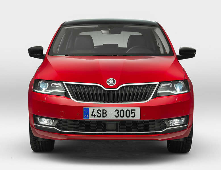 Skoda Rapid Spaceback, Front