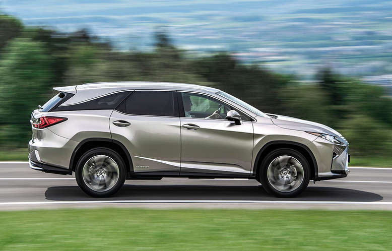 Lexus RX-L 450h, Seitenansicht