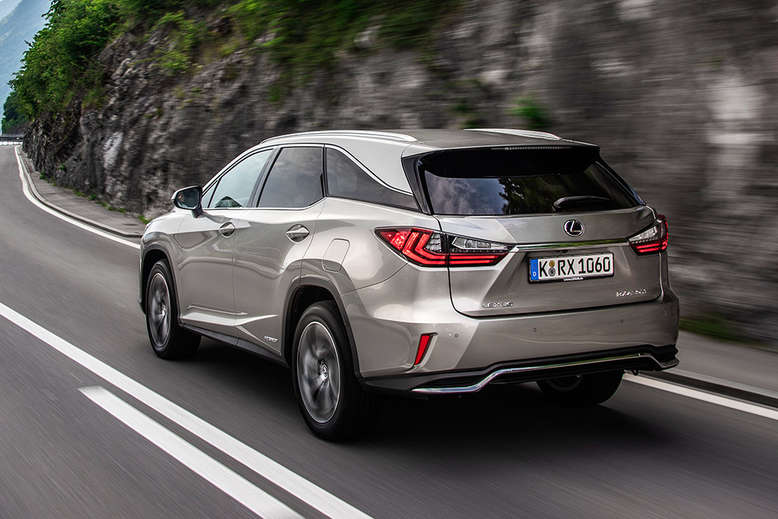 Lexus RX-L 450h, seitliches Heck