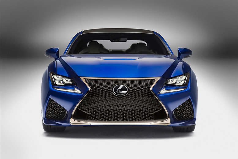 Lexus RC-F, Front