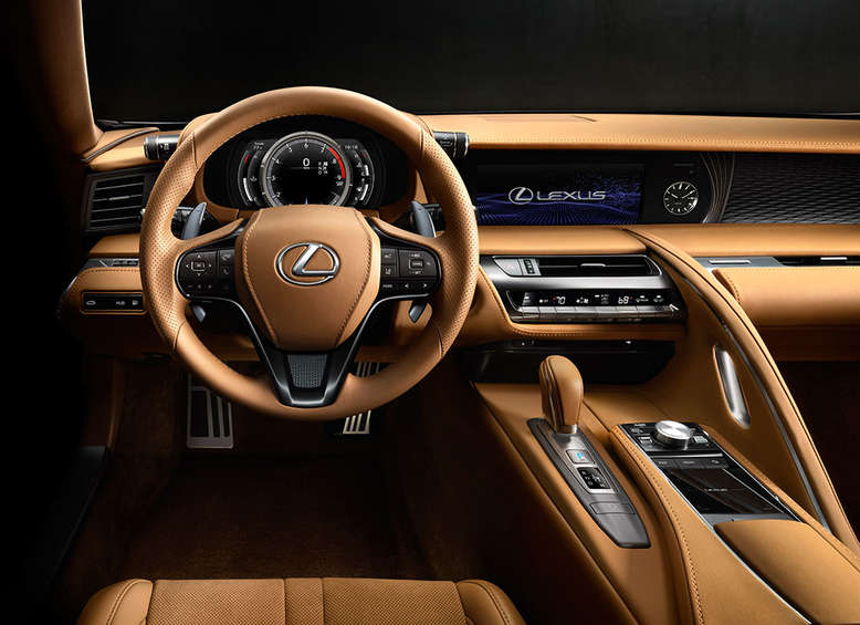 Lexus LC 500, Cockpit