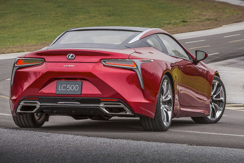 Lexus LC 500, Heck