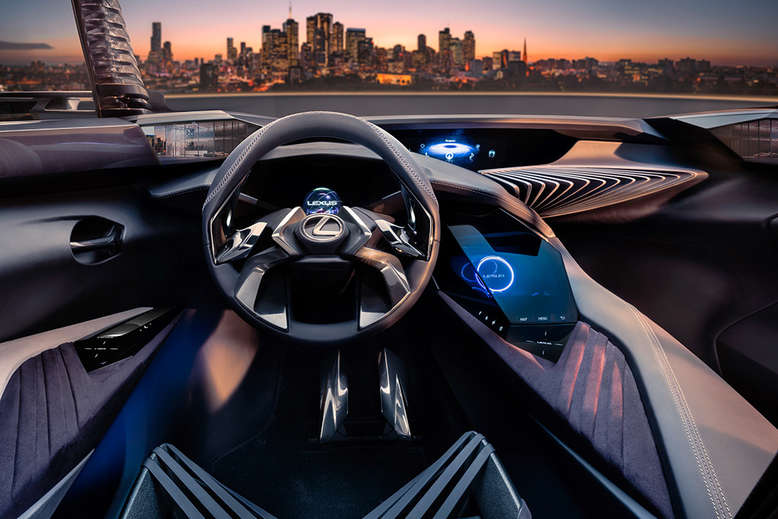Lexus UX Concept Car, Cockpit