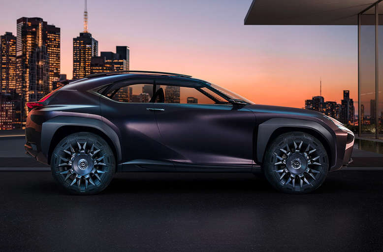 Lexus UX Concept Car, Seitenansicht
