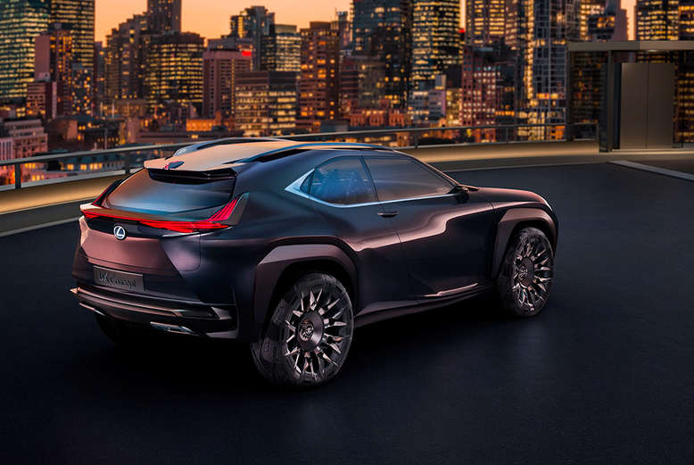 Lexus UX Concept Car, Draufsicht