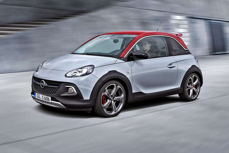 Opel Adam Rocks, Fahrtaufnahme