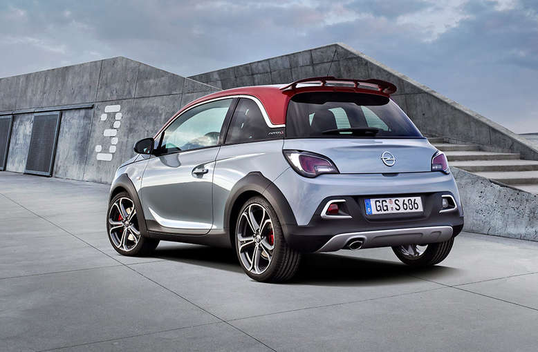 Opel Adam Rocks, seitliches Heck