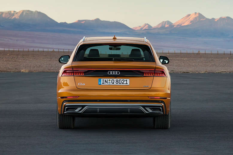 Audi Q8, Heck