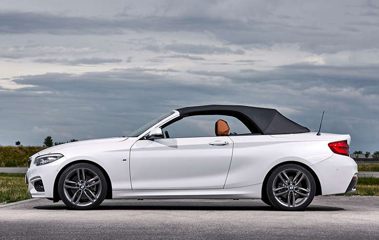 BMW 2er Cabrio, Seitenansicht