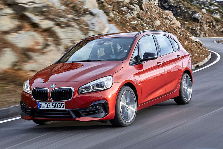 BMW Active Tourer, Fahrtaufnahme