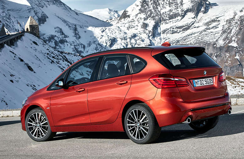 BMW 2er Active Tourer, Seitenansicht