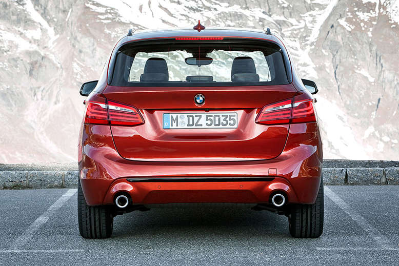 BMW 2er Active Tourer, Heck