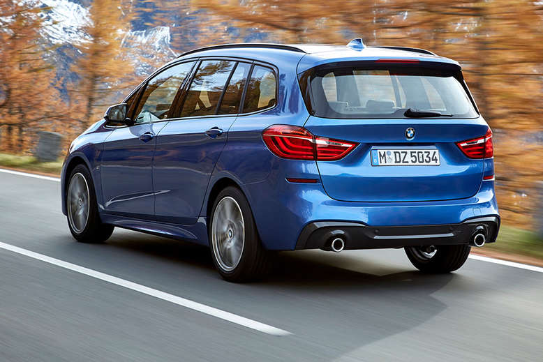 BMW 2er Gran Tourer, Fahrtaufnahme